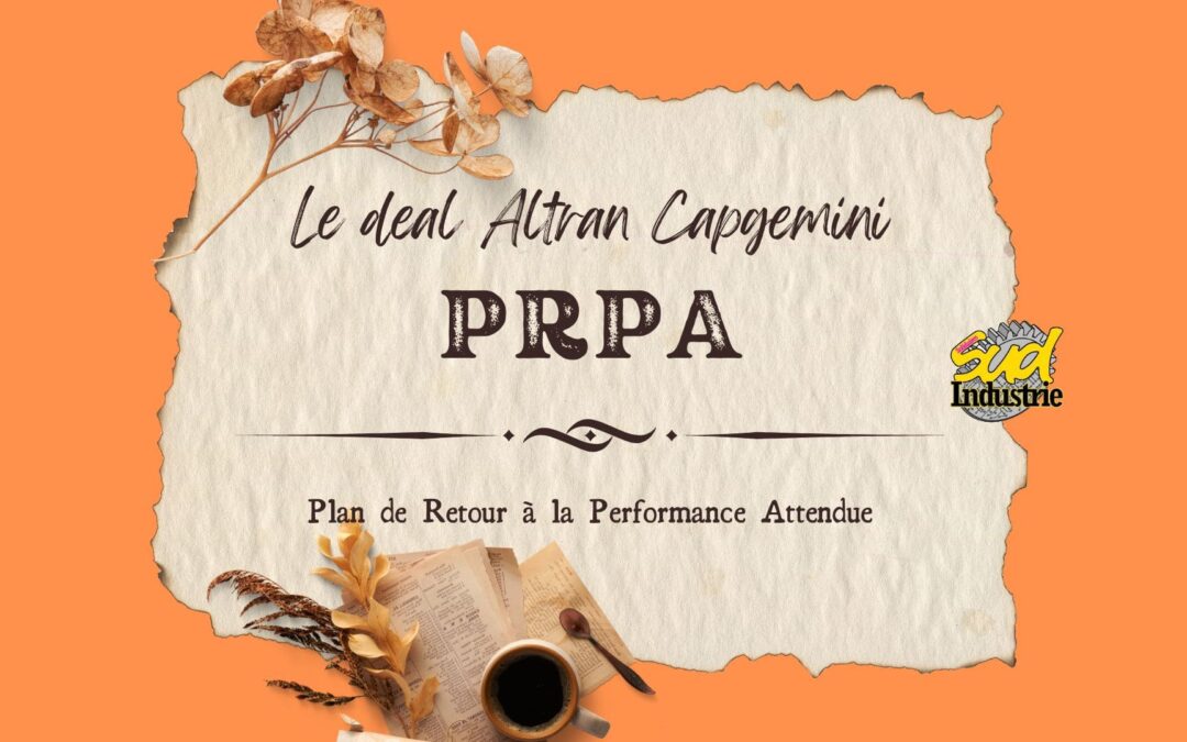 PRPA : Plan de Retour à la Performance Attendue à la tête du client